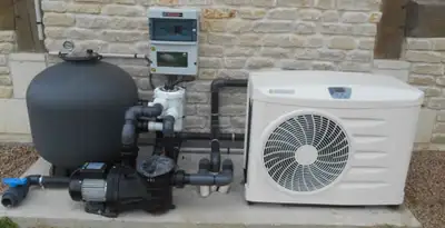 electric heater installation services with connected outdoor heating system equipment in Buffalo, NY