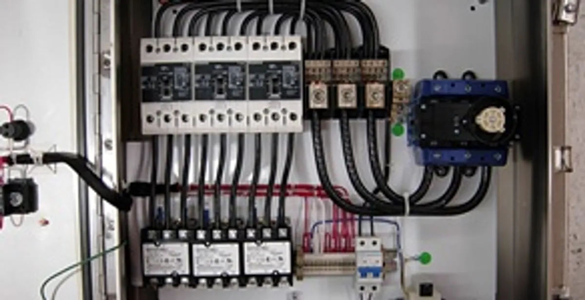 Electrical panel installation with organized circuit breakers and wiring in Buffalo, NY