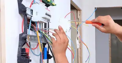 electrician services performing residential electrical panel wiring in Buffalo, NY