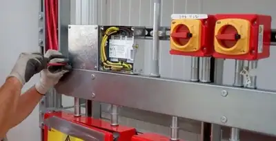 fire alarm installation service with certified electricians wiring fire alarm control equipment in Buffalo, NY