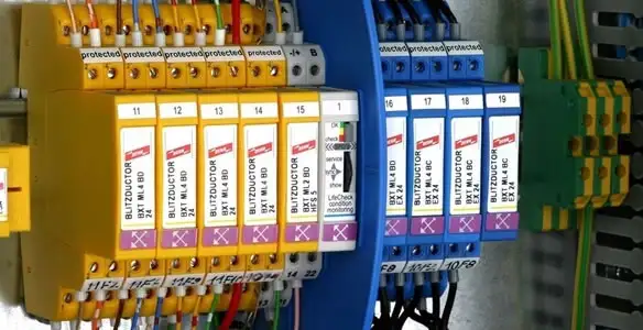 lightning surge protection equipment integrated into electrical system by certified electricians in Buffalo, NY