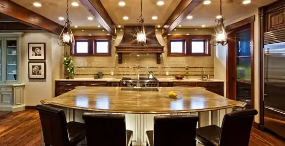 Finished recessed lighting installation providing balanced indoor lighting in Buffalo, NY
