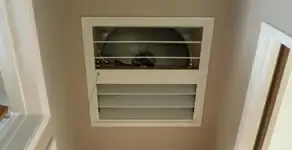 whole house fan installation services with ceiling-mounted ventilation system in Buffalo, NY